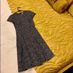 Black and white dress